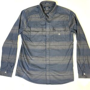 Roark Classic Fit Striped Shirt - Small